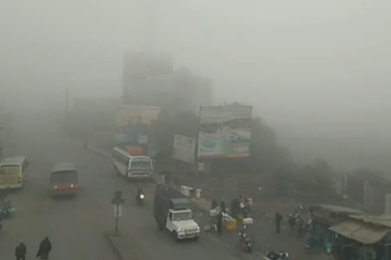 Fog covered in asansol