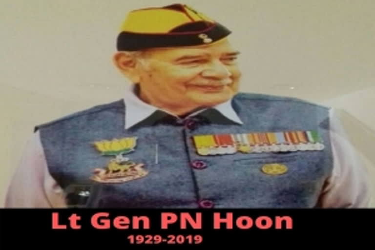 Former Western Army Commander Lt Gen PN Hoon passes away