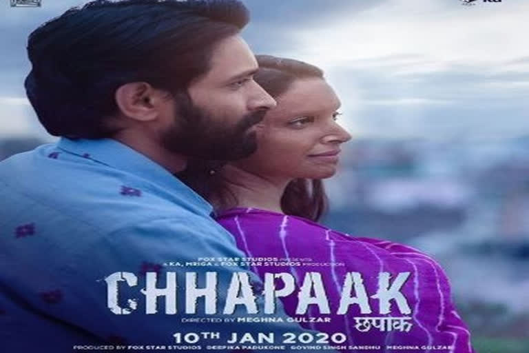 Deepika shares heartwarming poster of Chhapaak