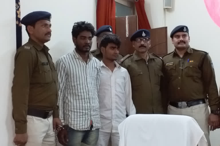 Khaknar police arrested two accused with consignment of country pistol