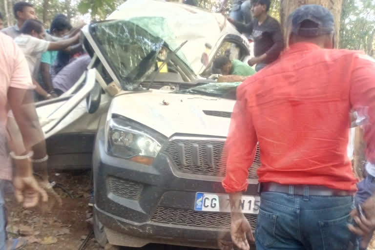 Six dead in Chhattisgarh road accident