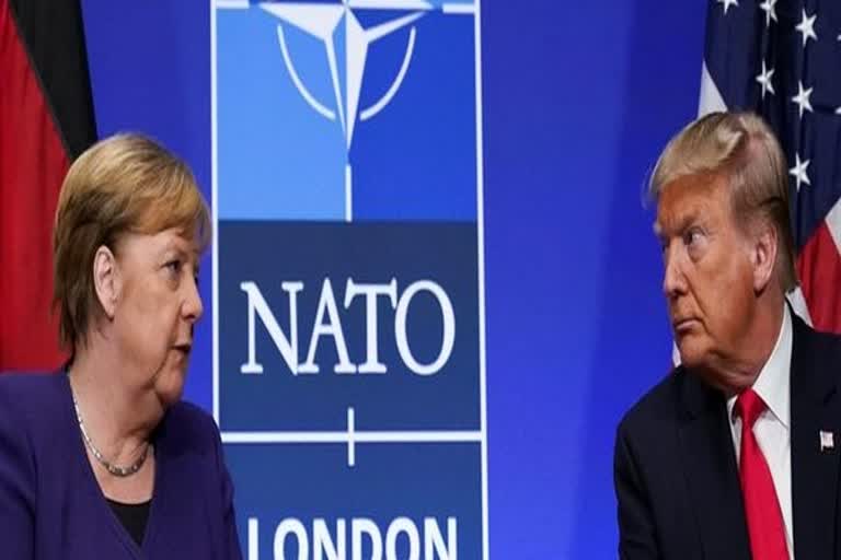 Merkel  Trump discuss Iran  Iraq over phone  ഇറാൻ പ്രതിസന്ധി: ട്രംപും അംഗല മെര്‍ക്കറും ഫോണില്‍ സംസാരിച്ചു  ബര്‍ലിൻ