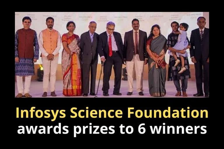 Infosys Science Awards conferred by Amartya Sen