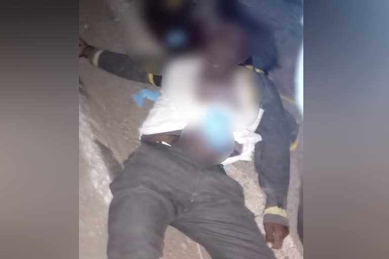 ಸವಾರ ಸಾವು ,  Man died in Bike accident at Haveri