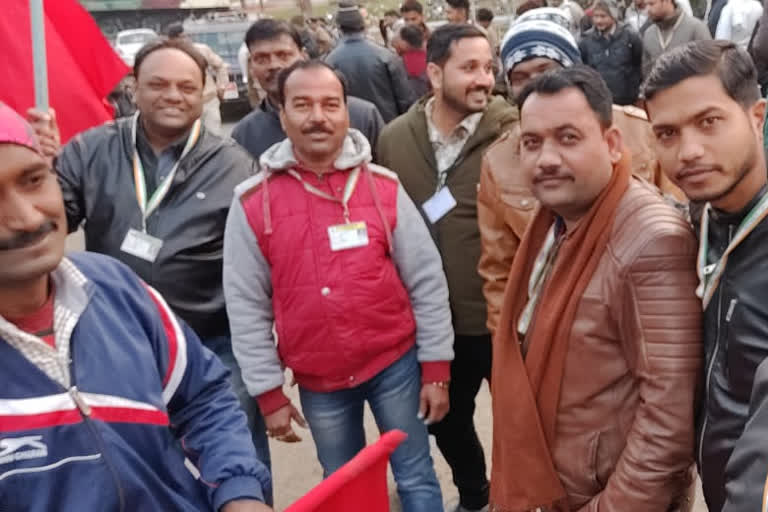 trade union strike in hoshangabad