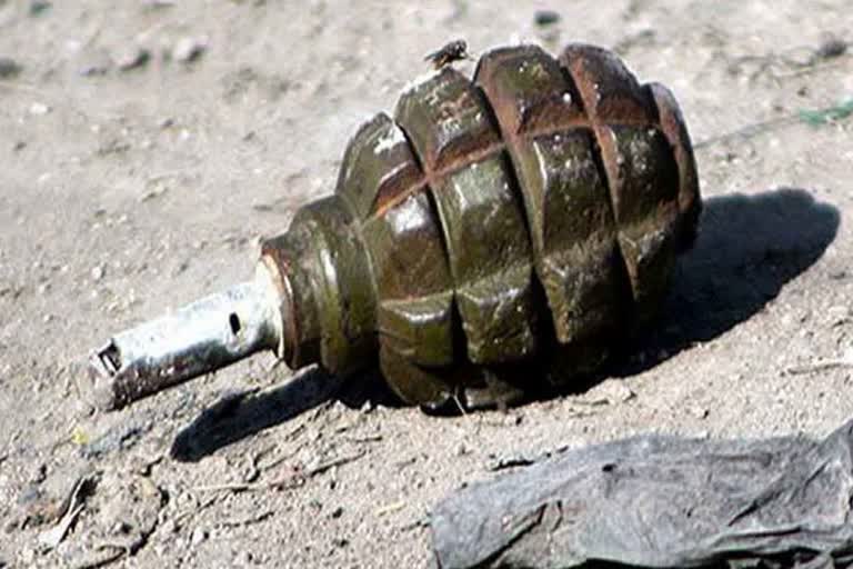 terrorists lob grenade at jammu and kashmir