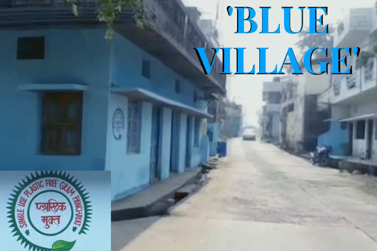 MP's 'Blue Village' that got rid of plastic in 80 days