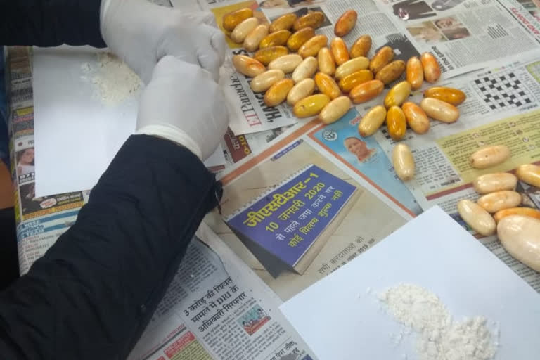 Custom caught 86 lakh drugs from Guinean passenge