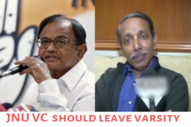 JNU VC should follow his own advice of 'putting past behind' and leave