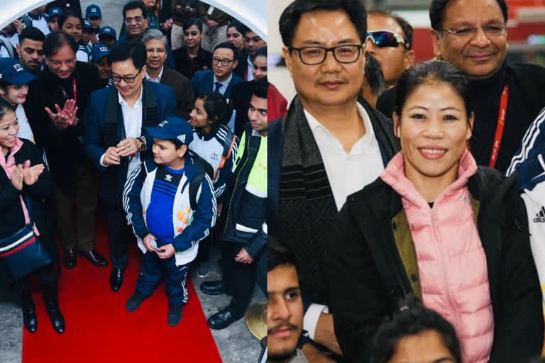 Rijiju, Mary Kom