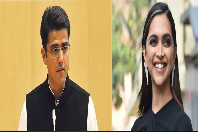 Sachin Pilot supports Deepika Padukone