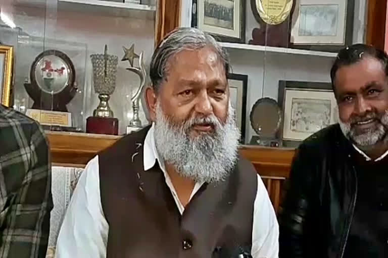 anil vij reaction on cid issue in faridabad