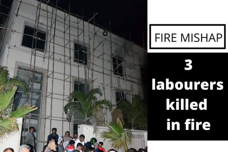 Three labourers killed in fire in under-construction building in Jaipur