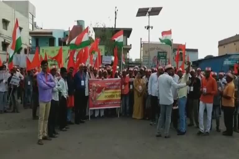 भारतीय नागरिकता संशोधन विधेयकाच्या समर्थनात माहूरमध्ये मोर्चा