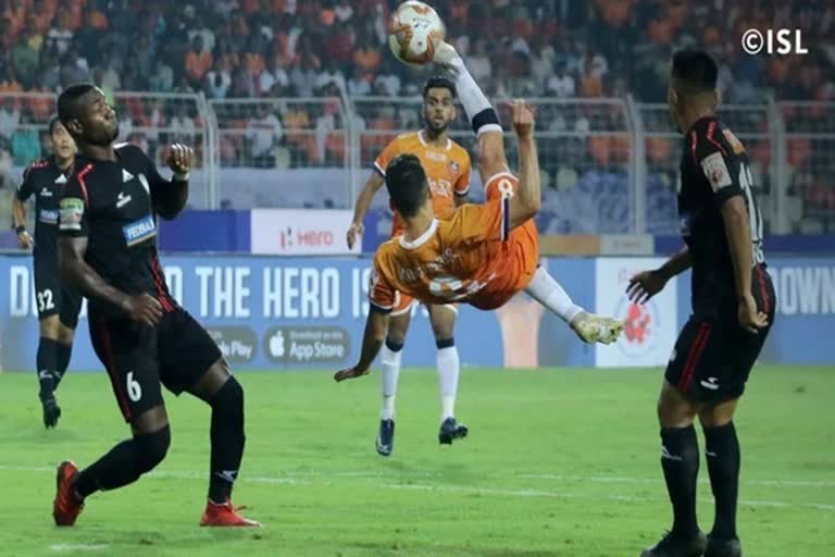 FC Goa beat NorthEast United to register their 100th win in ISL