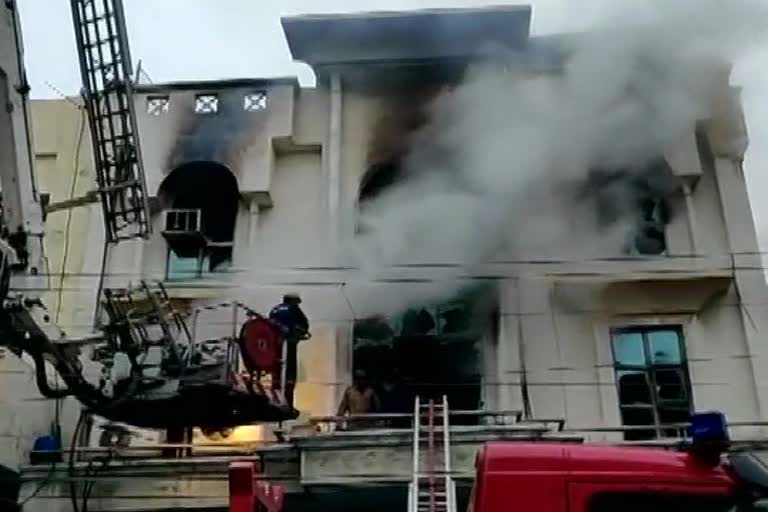 Fire broke out in Patparganj