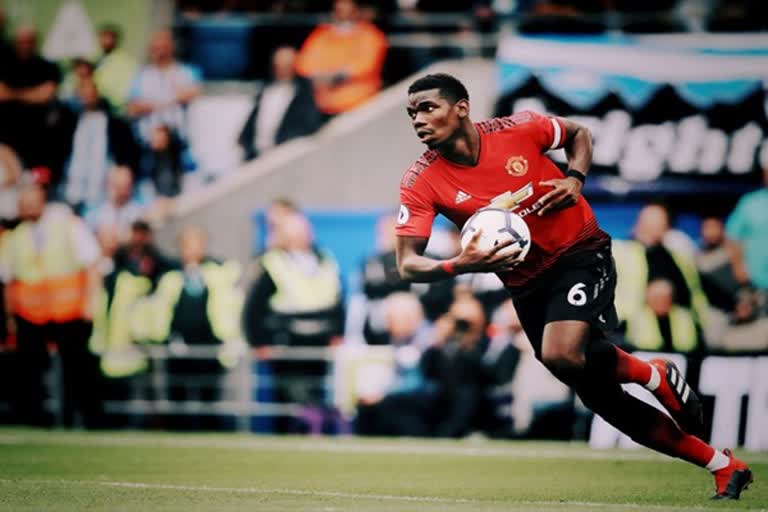 Man Utd striker Pogba