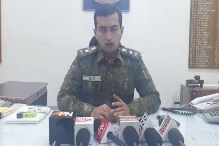 Abhishek Tiwari, SP, Balaghat