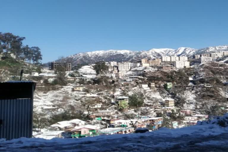 snowfall in solan after long time