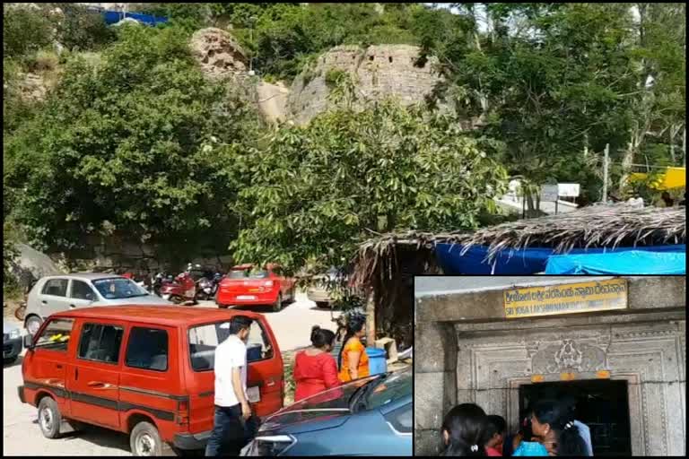 ದೇವರಾಯನ ದುರ್ಗದ ದೇಗುಲದ ಬಳಿ ಪಾರ್ಕಿಂಗ್ ಅವ್ಯವಸ್ಥೆ