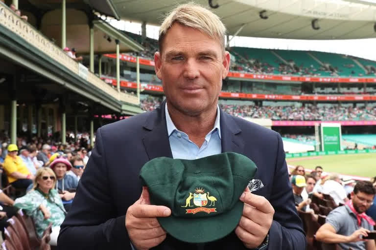 Australia Former Shane Warne's baggy green Crossed Don Bradman, MS Dhoni most valuable of all time in auction