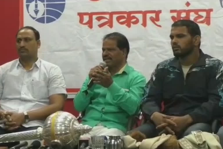 maharashtra kesari harshvardhan sadgir coach kaka pawar Accusation to maharashtra kustigir parishad