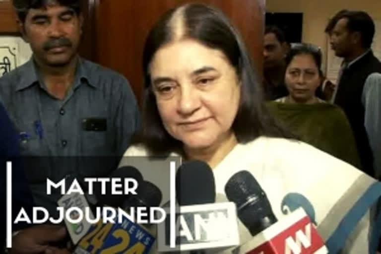 Court adjourns matter on misappropriation of funds by Maneka Gandhi till Jan 28