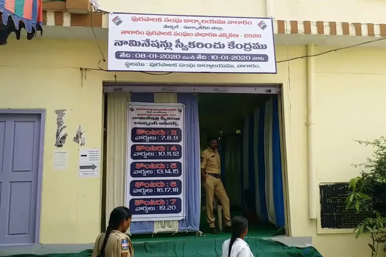 Municipal elections SECOND DAY NOMINATIONS in Medchal district