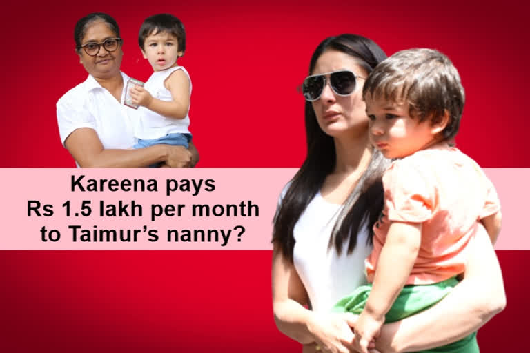 Taimur nanny salary