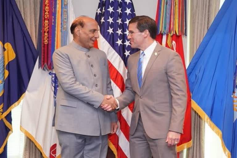 Rajnath speaks with US defence secretary