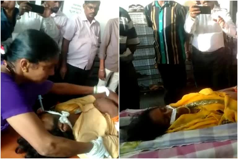 ಬಸ್​ನೊಳಗೆಯೇ ವಿಷಕುಡಿದ ದಂಪತಿಗಳು,  Couple poisoned inside the bus at Udupi