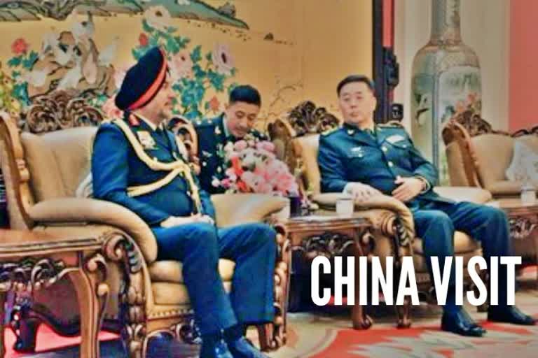 Northern Army Commander calls on Commander of China