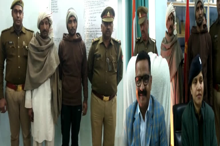 two miscreants who robbed from iron rods from construction site arrested from greater noida