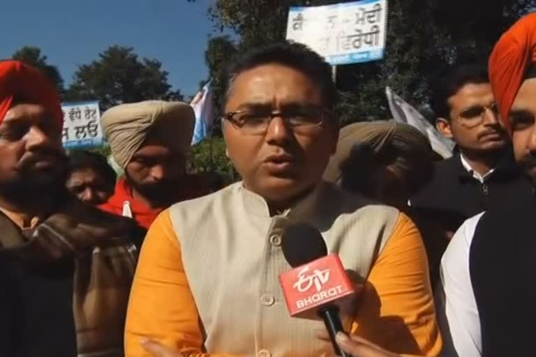 aap aman arora, chandigarh update