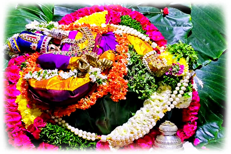 adhyanostavalu at yadadri laxminarasimha swamy temple