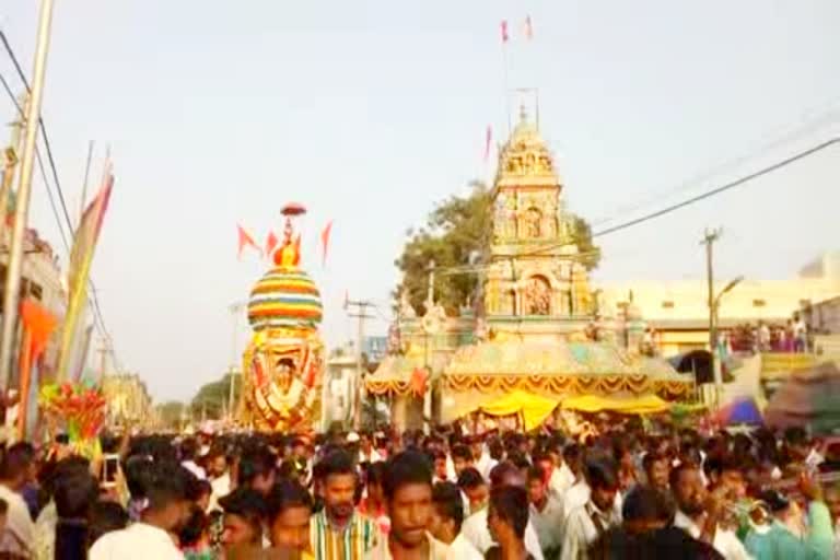 huge flower offering from muslim community