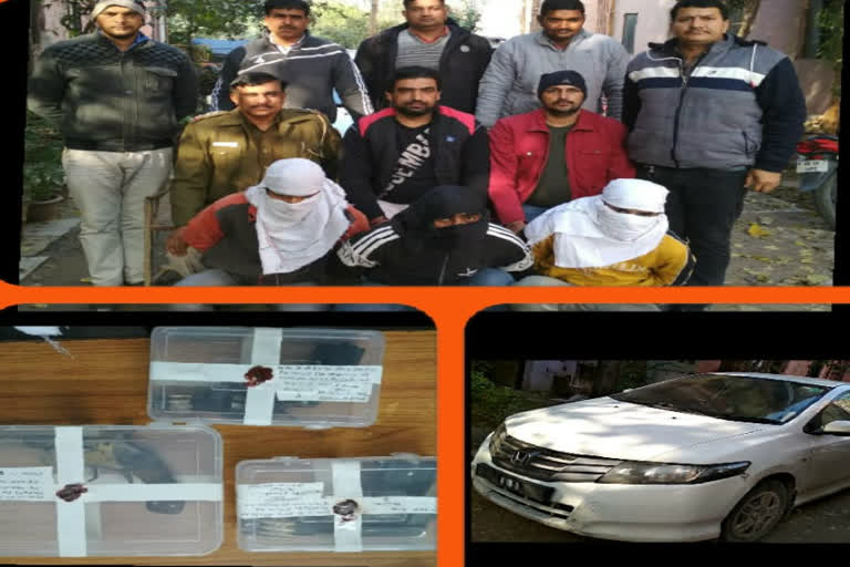 3 vicious gangsters of Nandu gang arrested by AATS Police team dwarka delhi