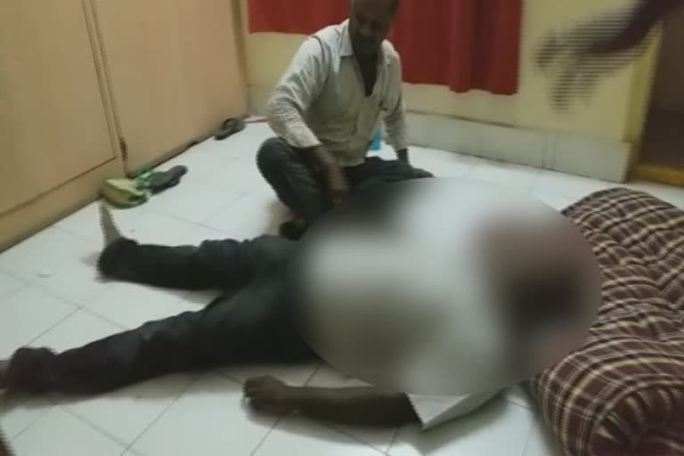 a man suicide with financial problems at sr nagar