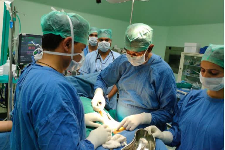 Vascular surgery successful in Nerchowk Medical College