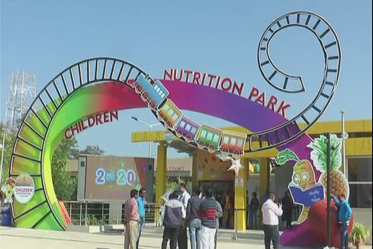 The Children's Nutrition Park near the Statue of Unity is currently the center of tourist attractions