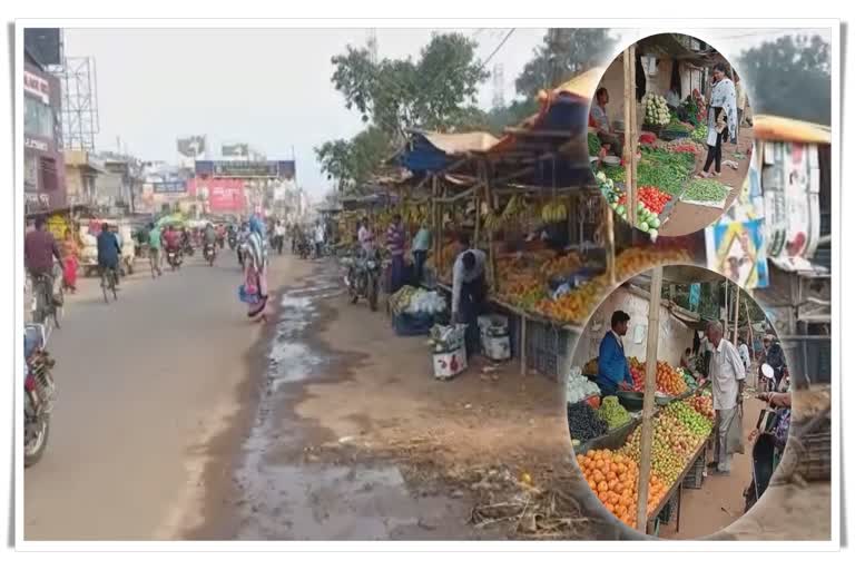 ରାସ୍ତା ପାର୍ଶ୍ବରେ ଉଠା ଦୋକାନୀଙ୍କ କବଜା