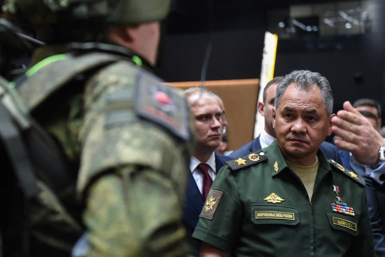 Russian Defense Minister Sergei Shoigu