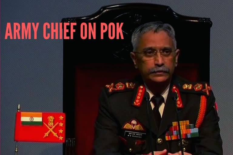 Army ready to take control of PoK: Gen Naravane