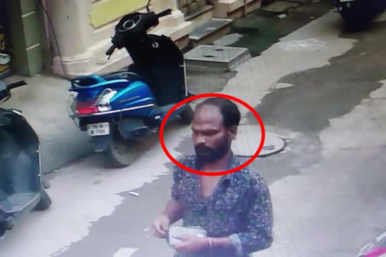 18 soverign gold robbery case theft Rowdy prakash caught in CCTV