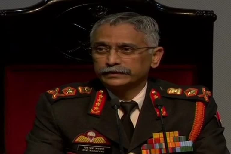 army chief narwanes reaction on pok