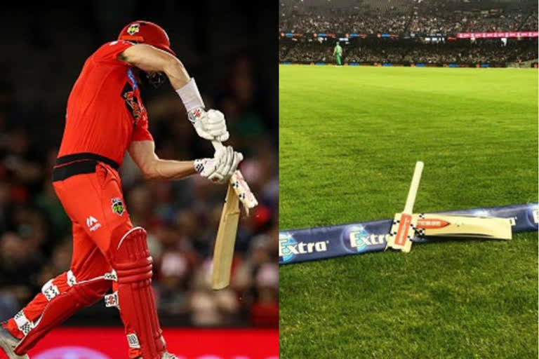 Big Bash 2020: Shaun Marsh's bat Broken into two pieces by Australian pacer Lance Morris in BBL