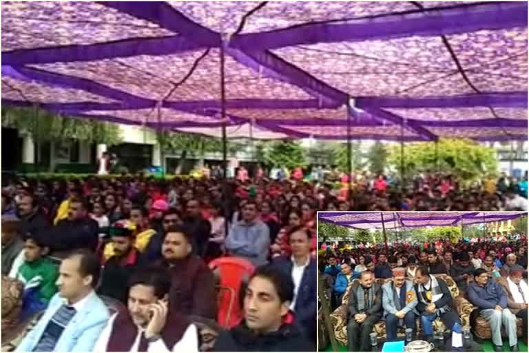 ABVP organized honor ceremony in kangra