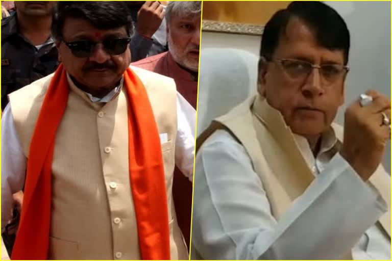 PC Sharma attacked Kailash Vijayvargiya