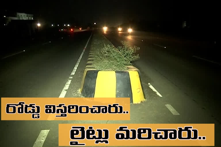 ongole kurnool road doesnot have proper lighing