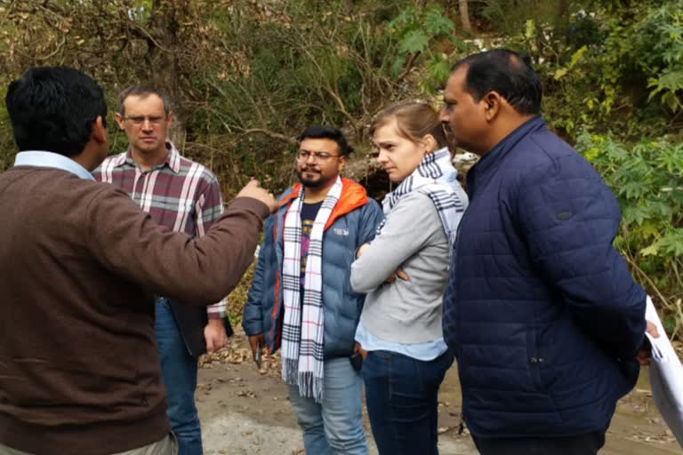 france team survey in bilaspur